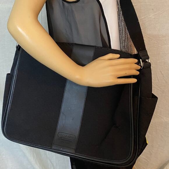 COACH Black Fabric Crossbody Bag - Picture 7 of 14